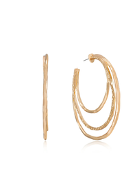 Handworked Hoops, Gold