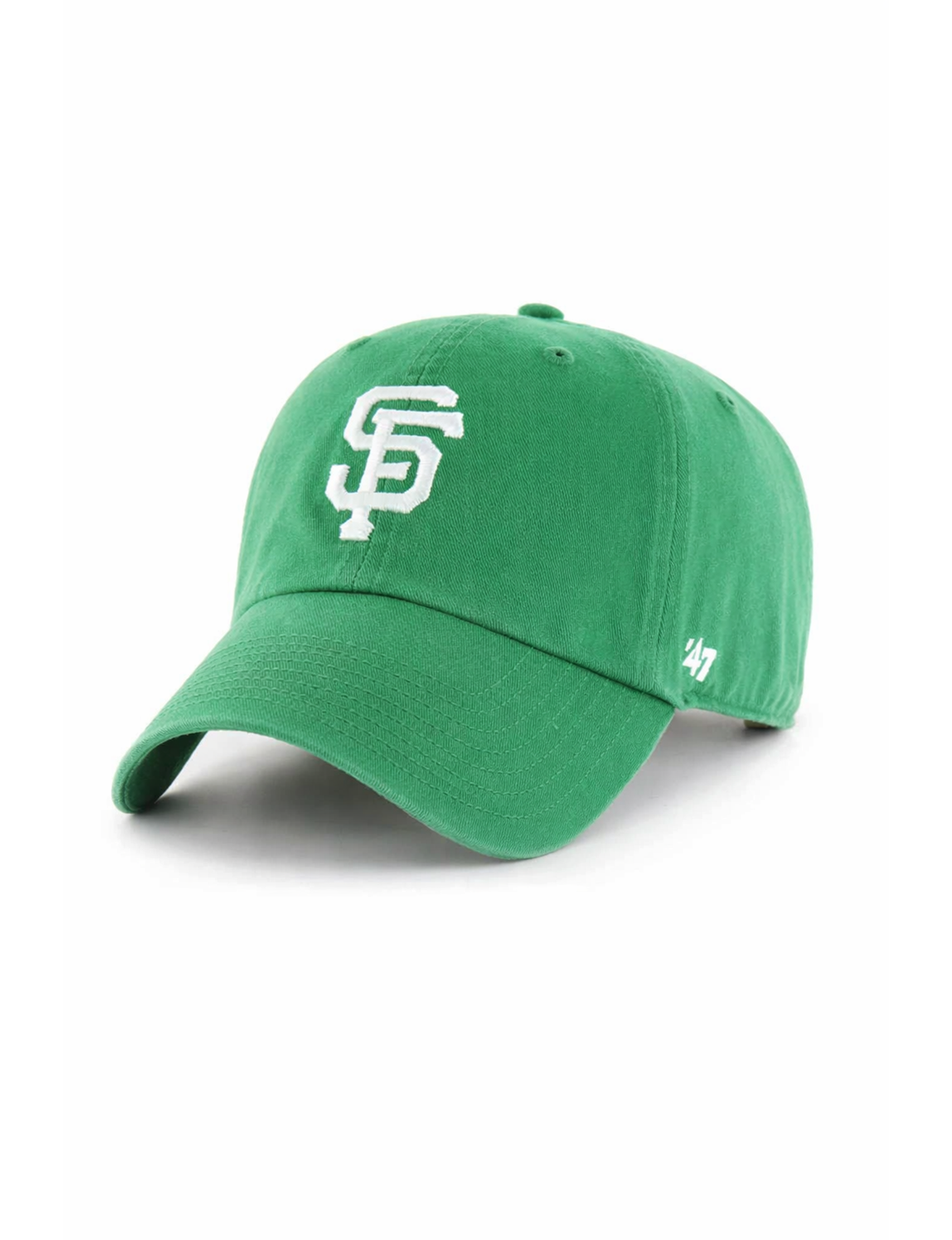 SF Giants Basic Ball Cap, Kelly Green/White