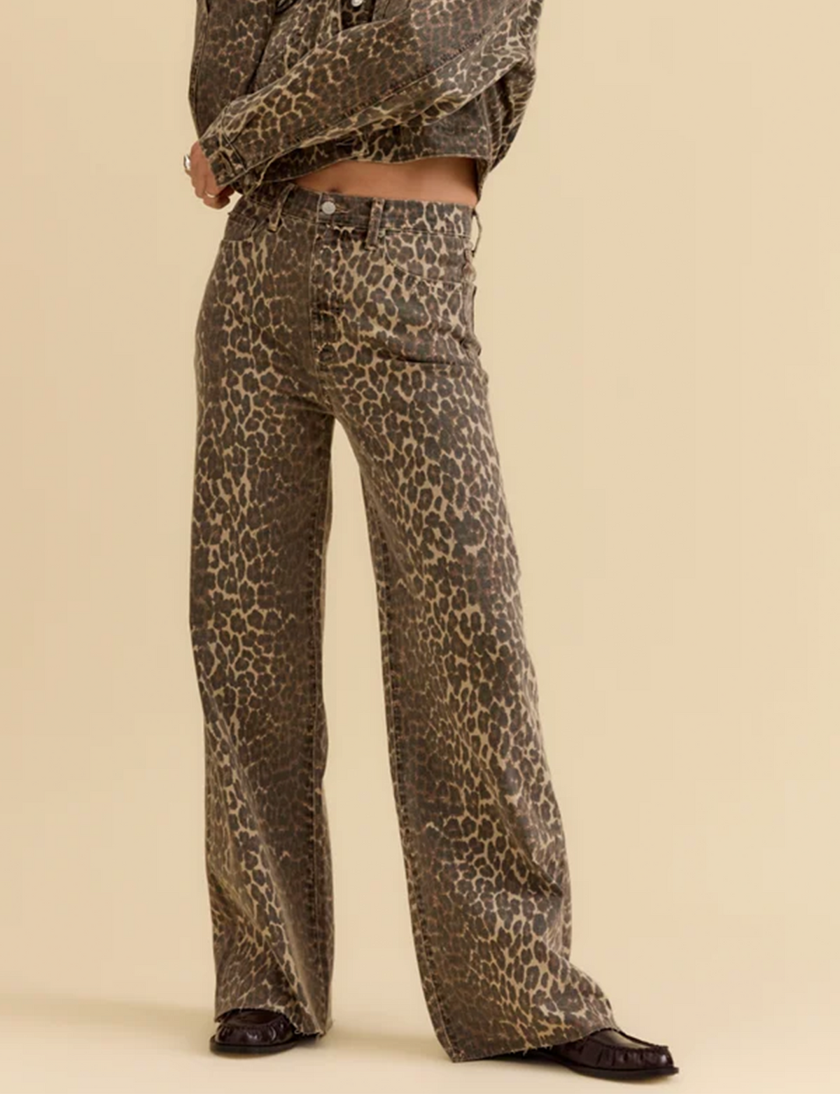 Far Out Wide Leg Pant, Cool Cat