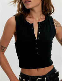 Jamie Henley Tank, Black