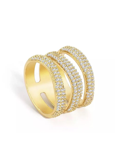 Elle Pave Ring,