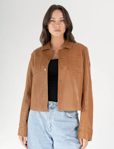 Lefei Leather Jacket,