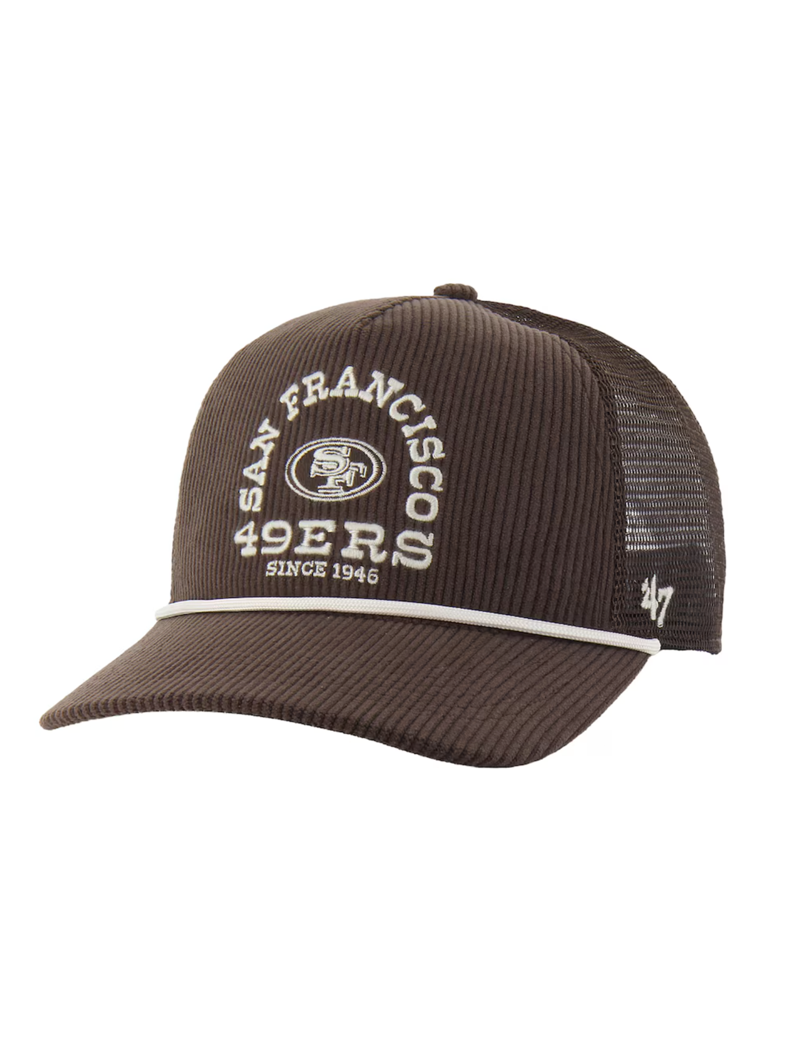 SF 49ers Ranchurro Mesh Hat, Brown – Punch Clothing