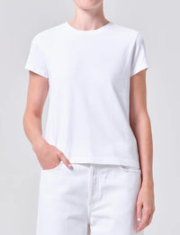 Long Line Adine Tee, White