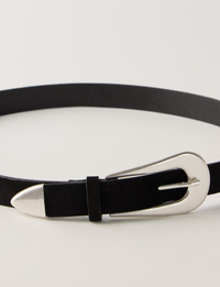 Cannon Suede Belt, Black