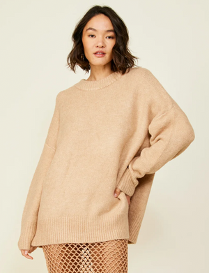 Cozy Sweater, Tan