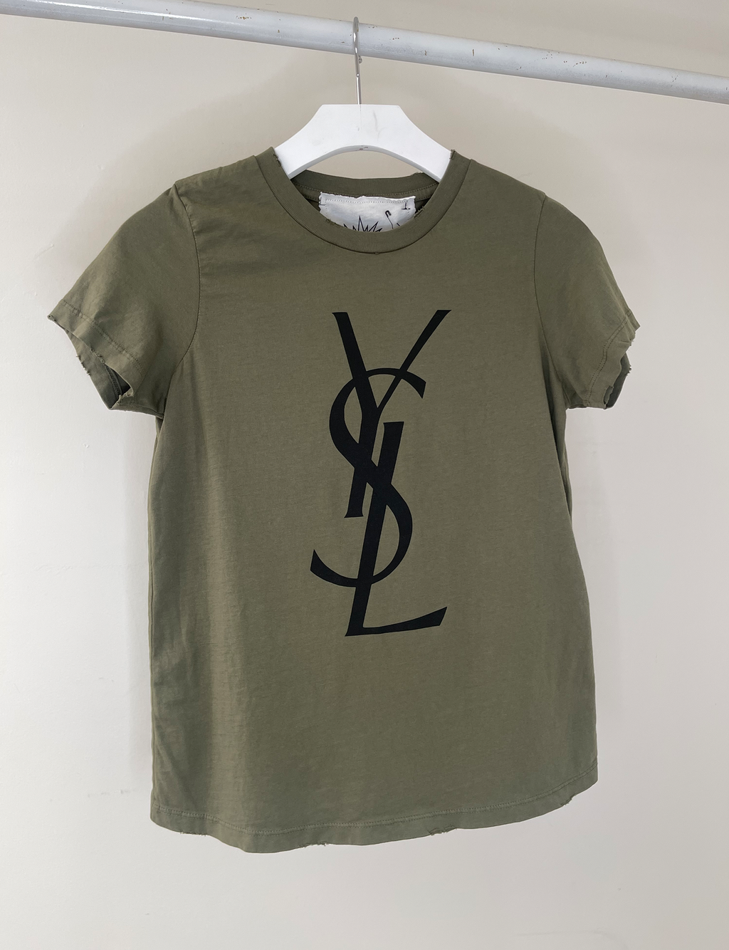 YSL Womens Fit Tee, Olive