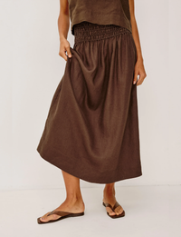 Alessa Skirt, Espresso