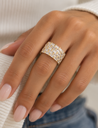 Shiloh Band Ring, Gold