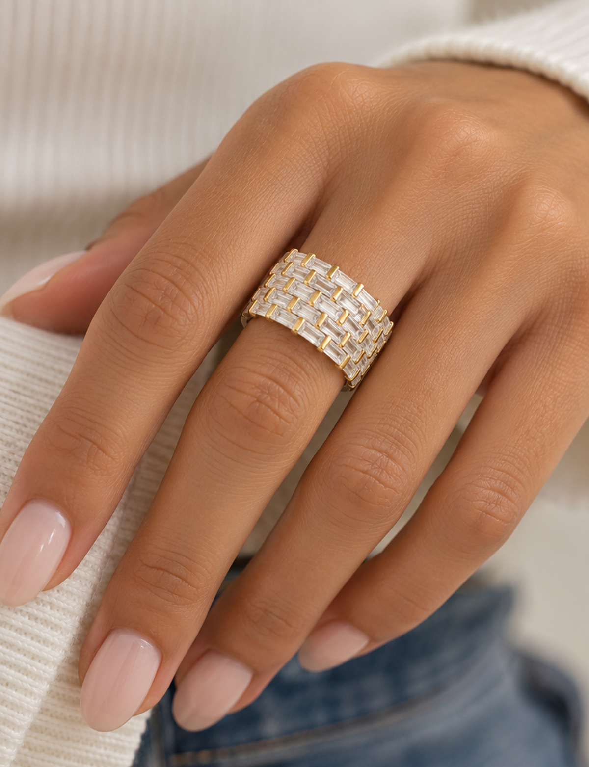 Shiloh Band Ring, Gold