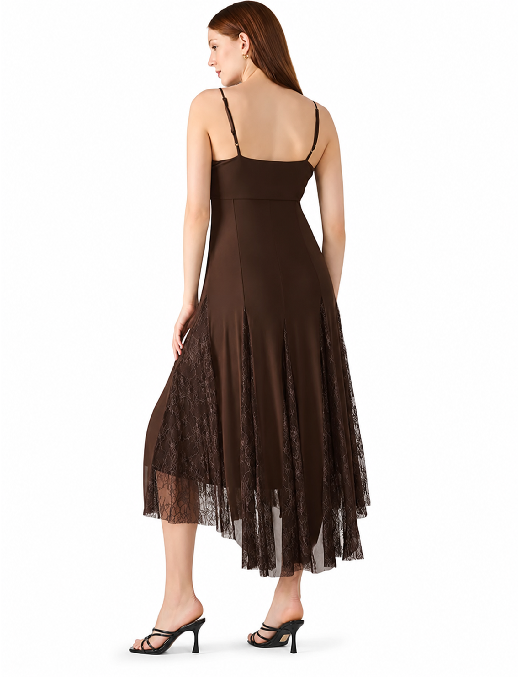 Vita Dress, Chocolate Brown