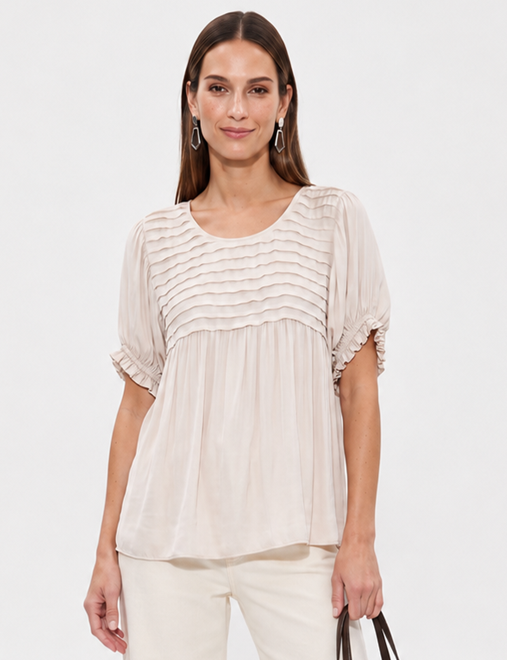 Pintuck Top, Papyrus