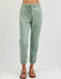 Pocket Jogger W/Out Rips, Olive Grove