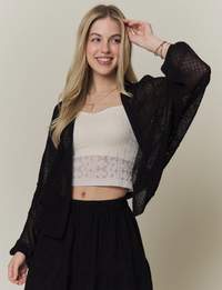 Cera Cardigan, Black