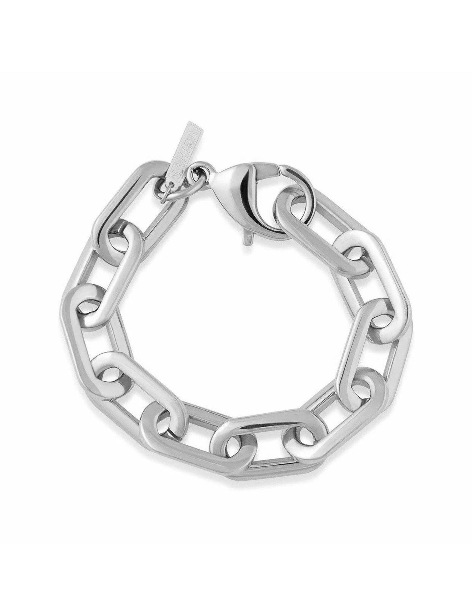 Jenna Link Bracelet, Silver