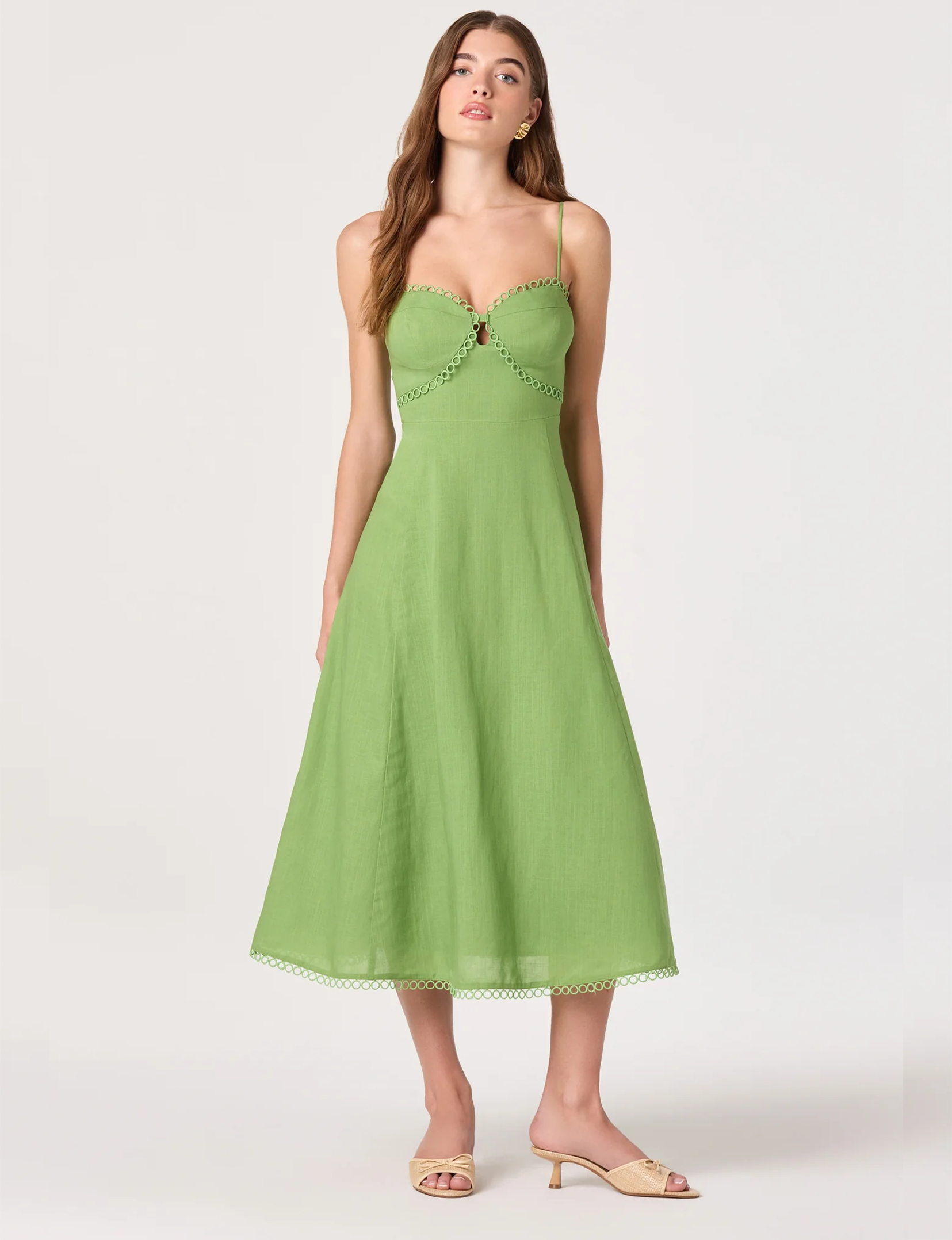 Christie Dress, Green