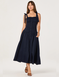 Marie Dress, Navy