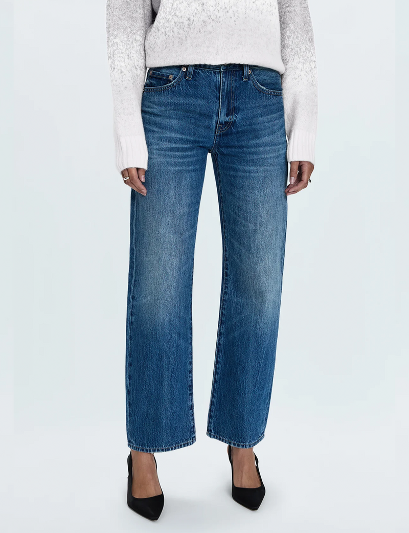 Lexi Relaxed Straight Jeans, Transcend