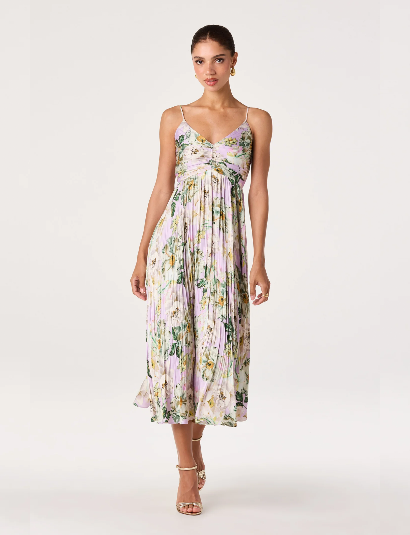 Maeve Dress, Lavender/Multi