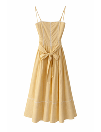 Emma Dress, Pale Yellow