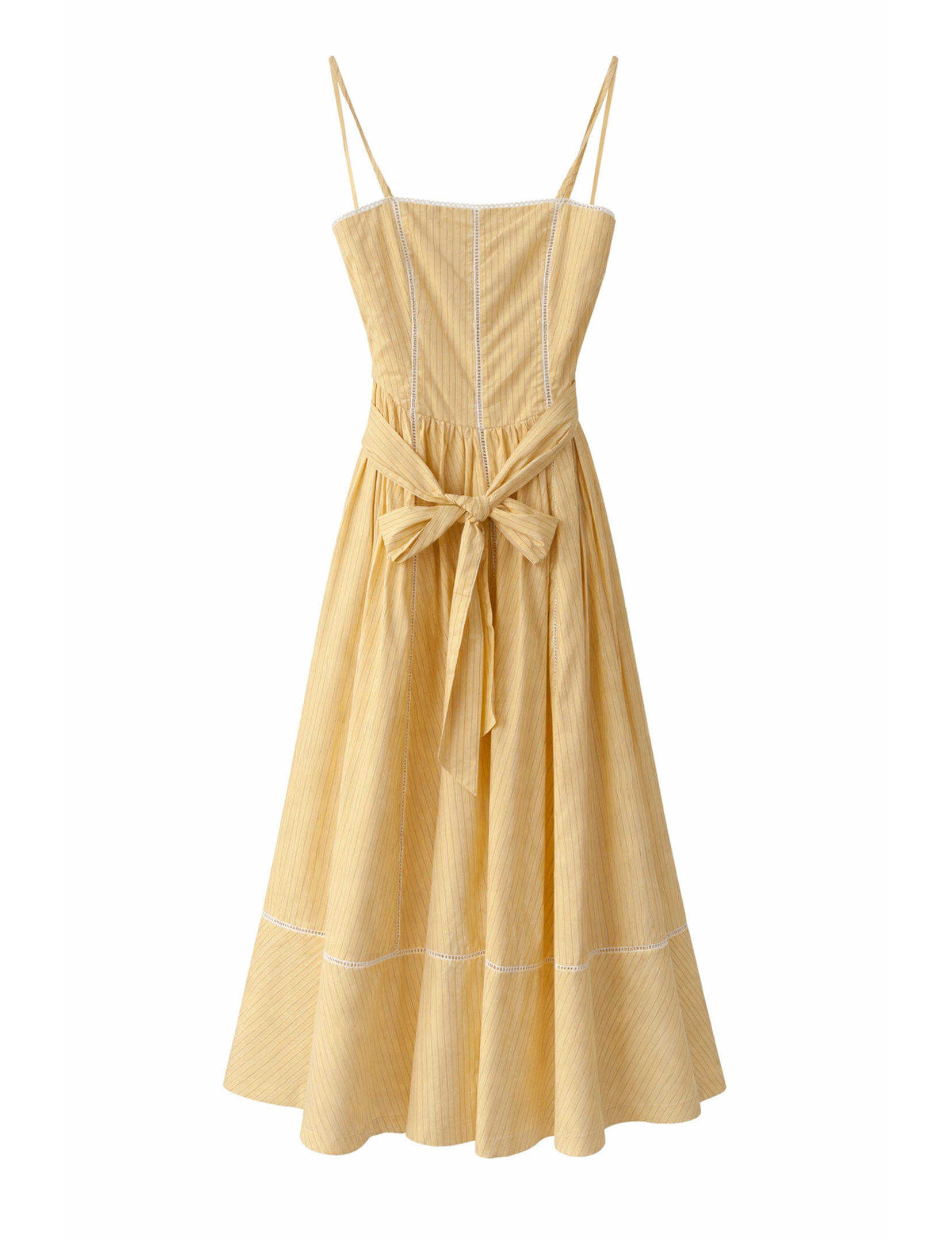 Emma Dress, Pale Yellow