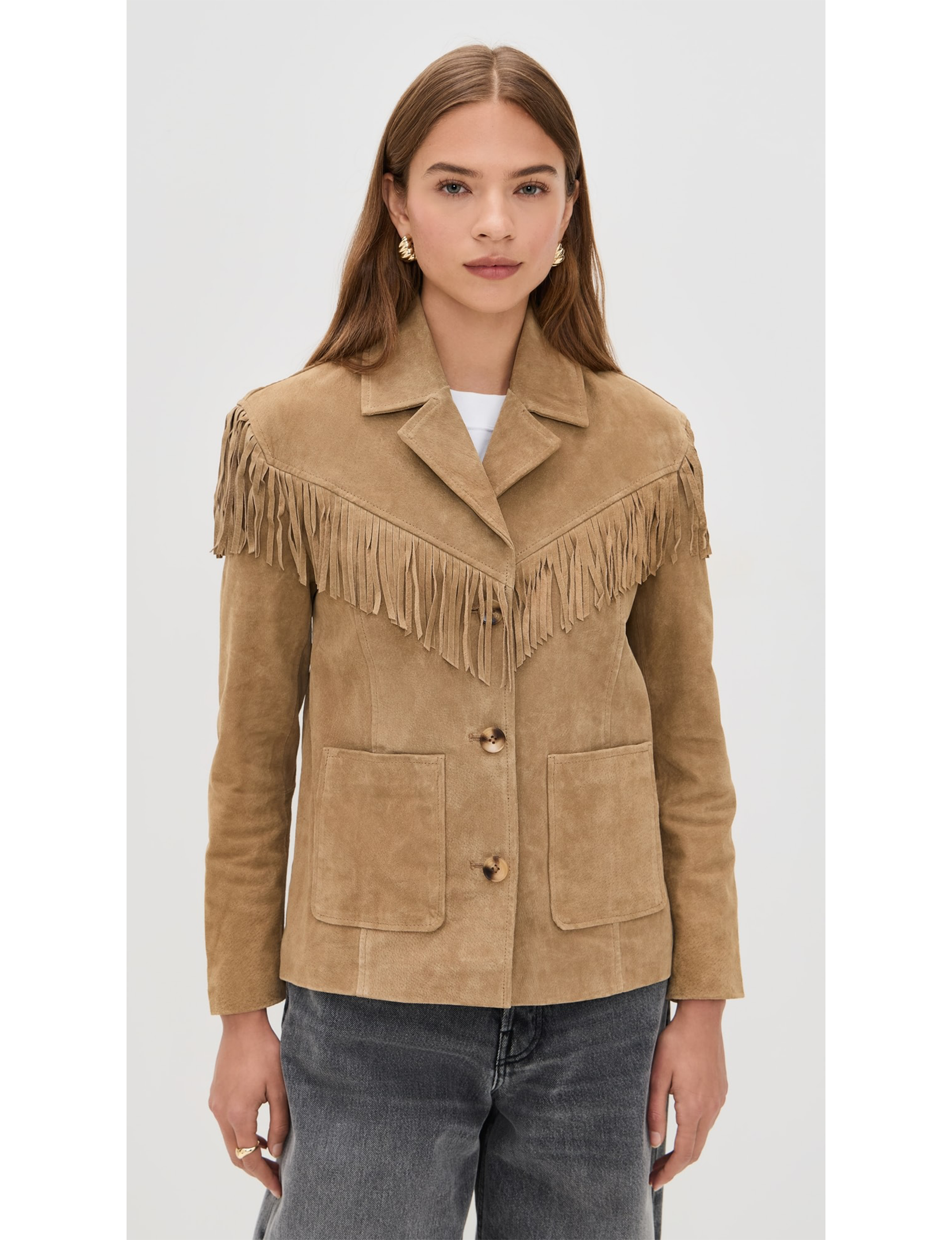 Faux Suede Fringe Jacket, Herbal Therapy