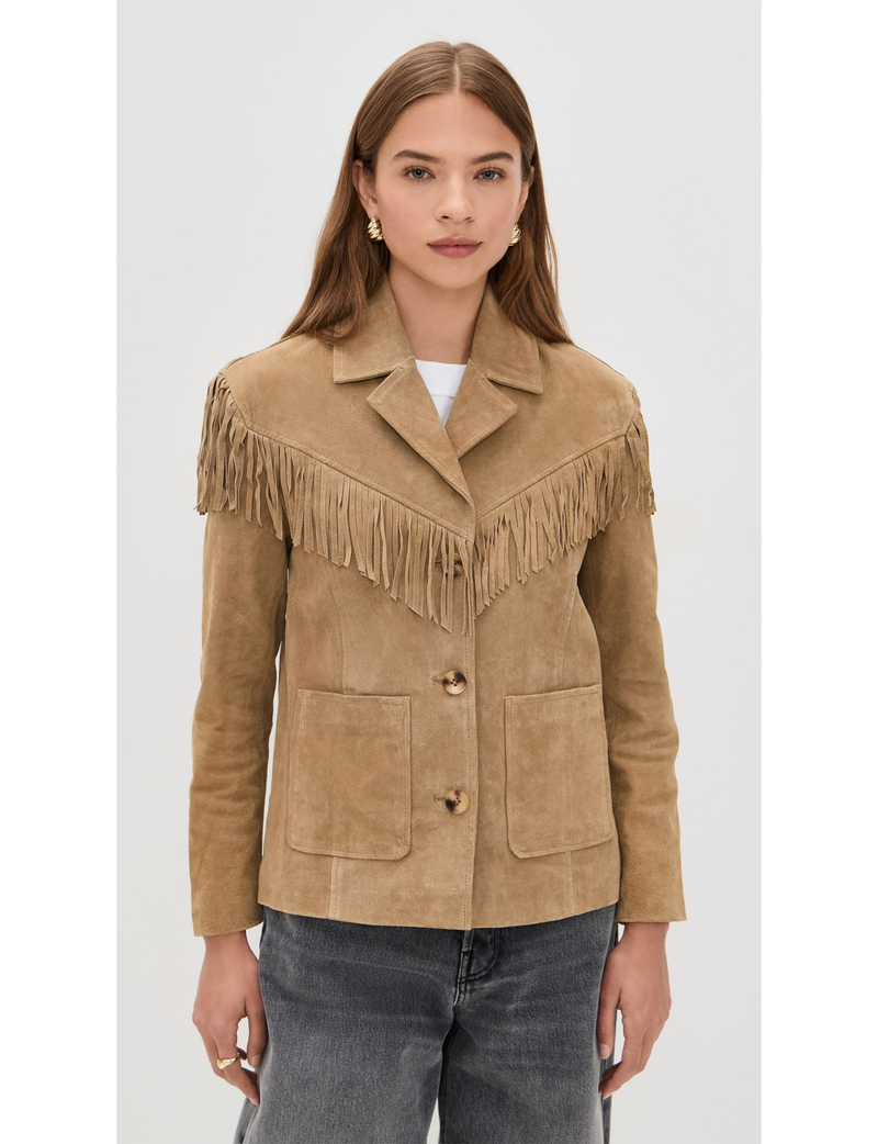 Faux Suede Fringe Jacket, Herbal Therapy