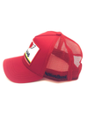 Love Wings Trucker Hat, Red/Red