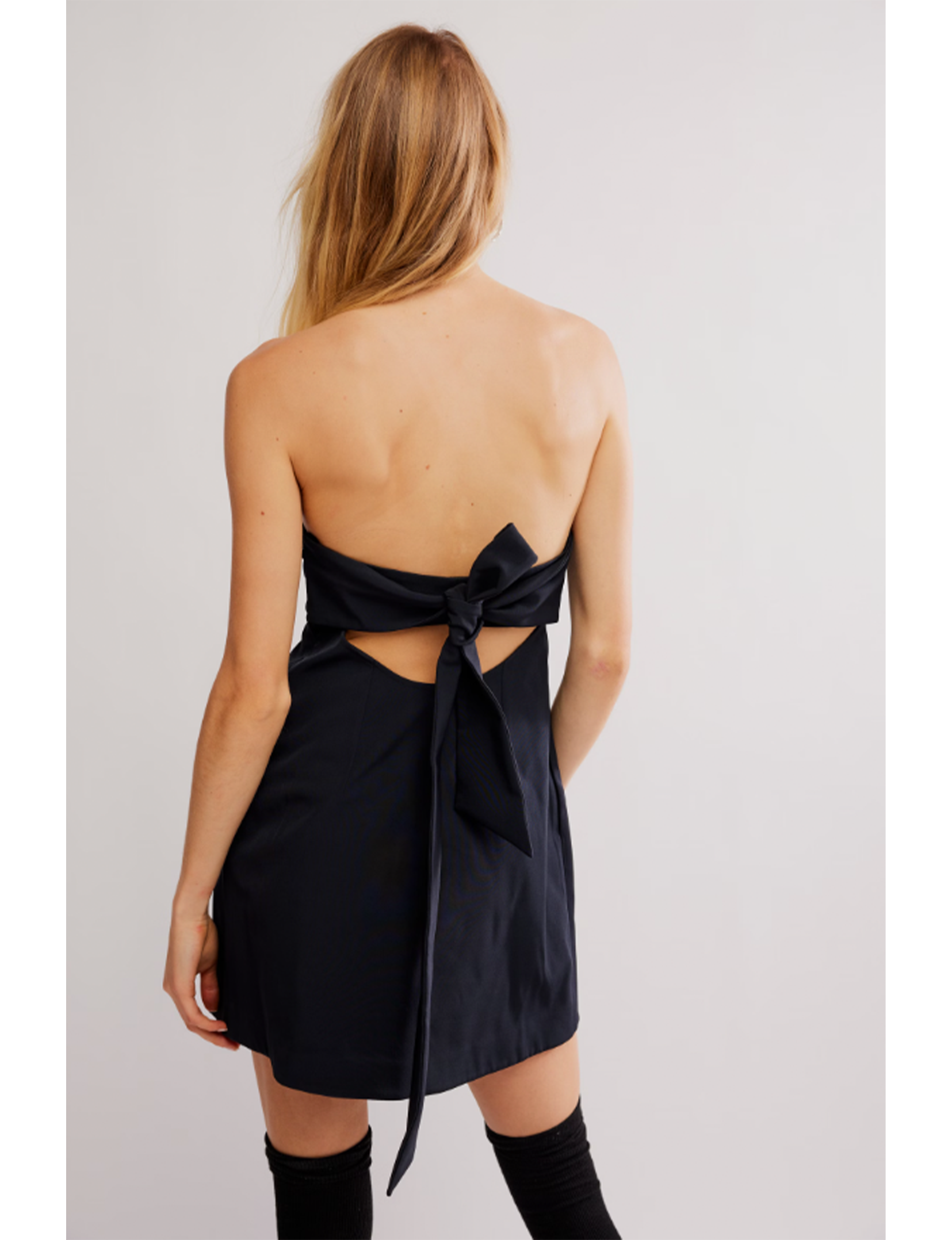 Floreo Mini Dress, Black