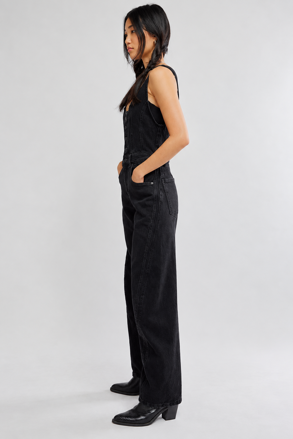 Corsica Jumpsuit, Raven