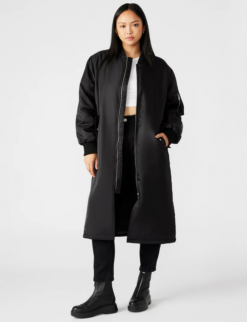 Vindy Coat, Black