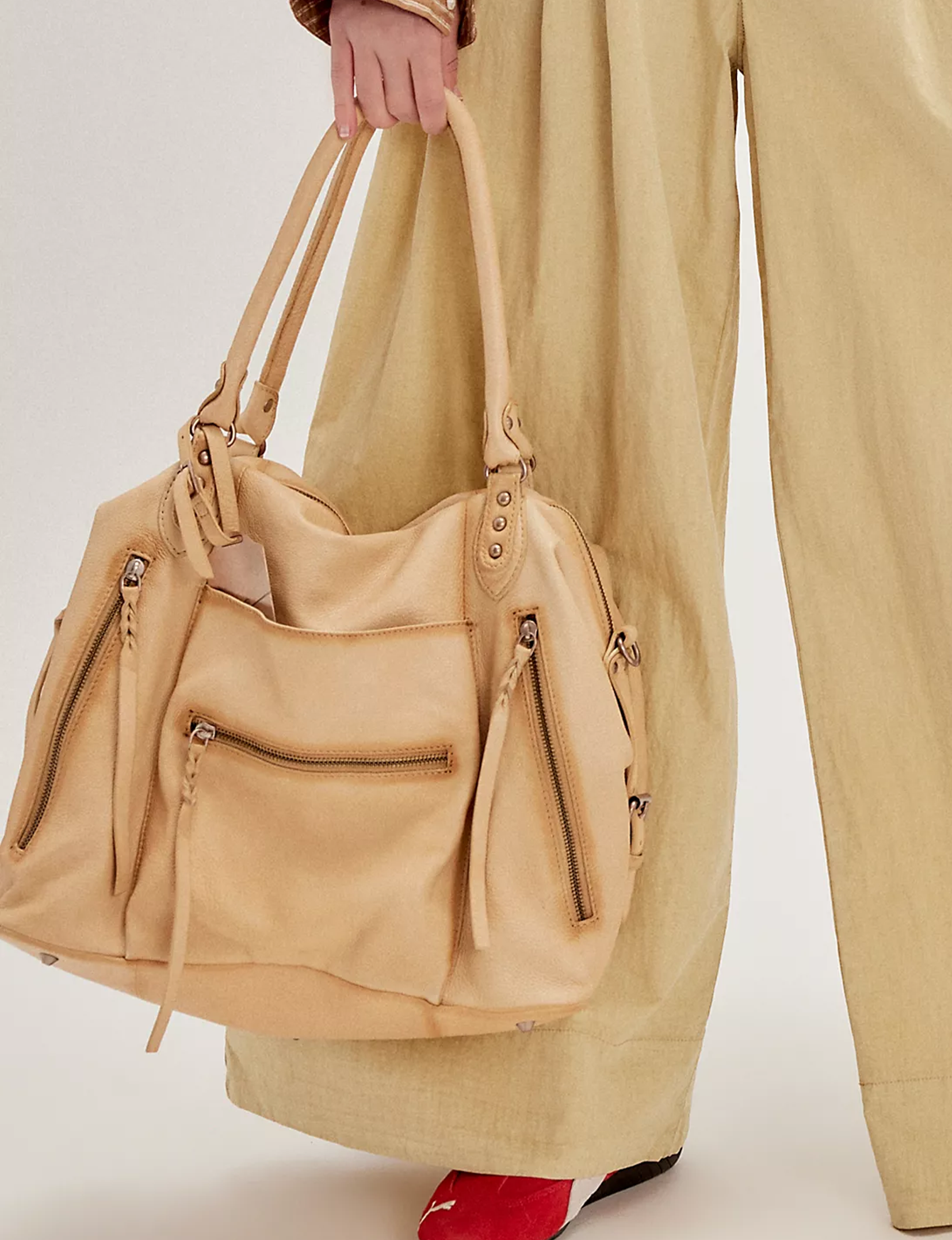 WTF Emerson Tote, Italian Straw