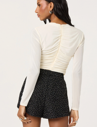 Yasmine Top, Off White