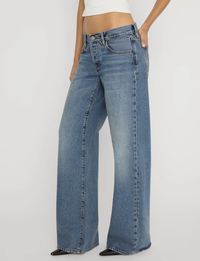 The Leo Wide Leg Jean, Rivage