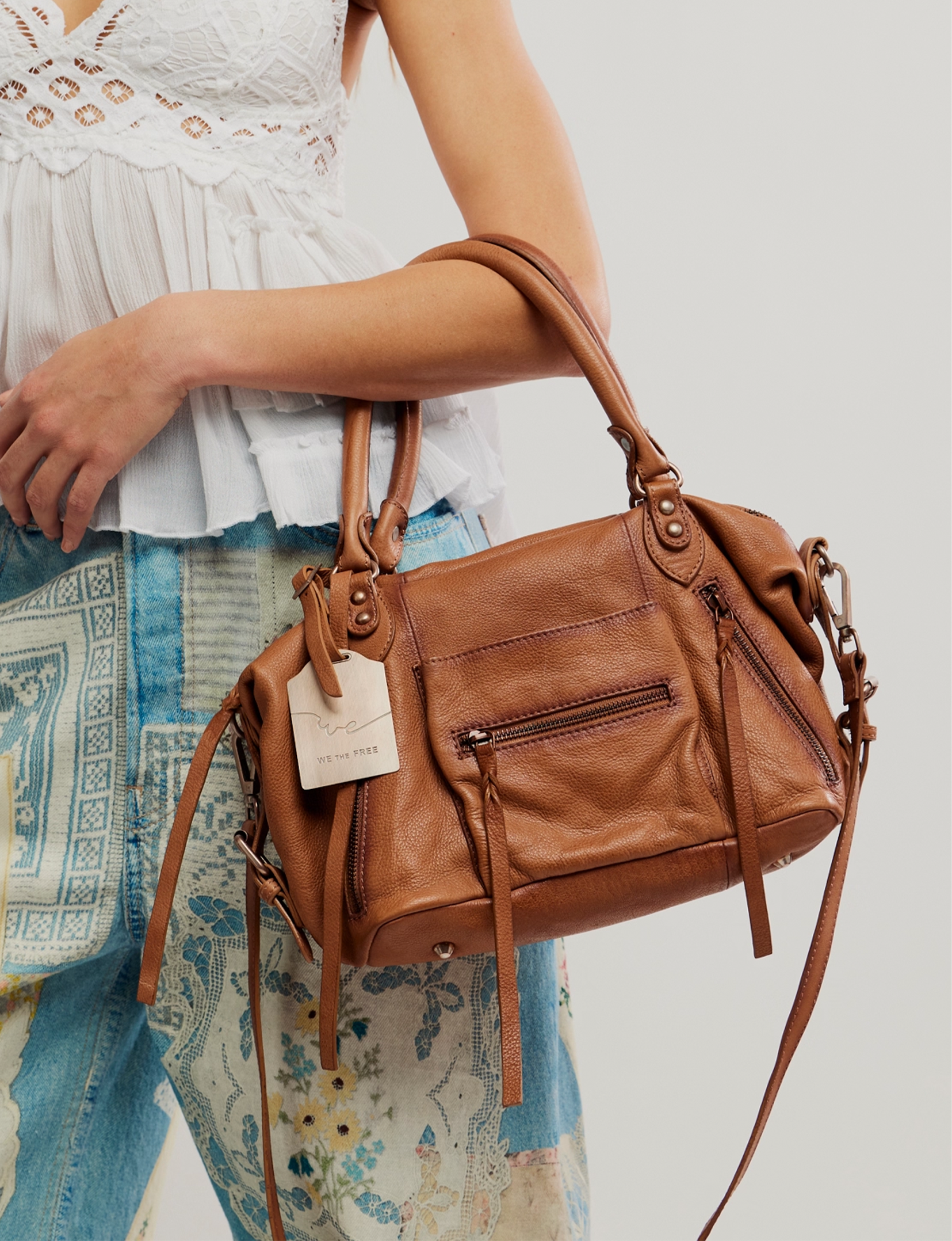 WTF Baby Emerson Tote, Saddle