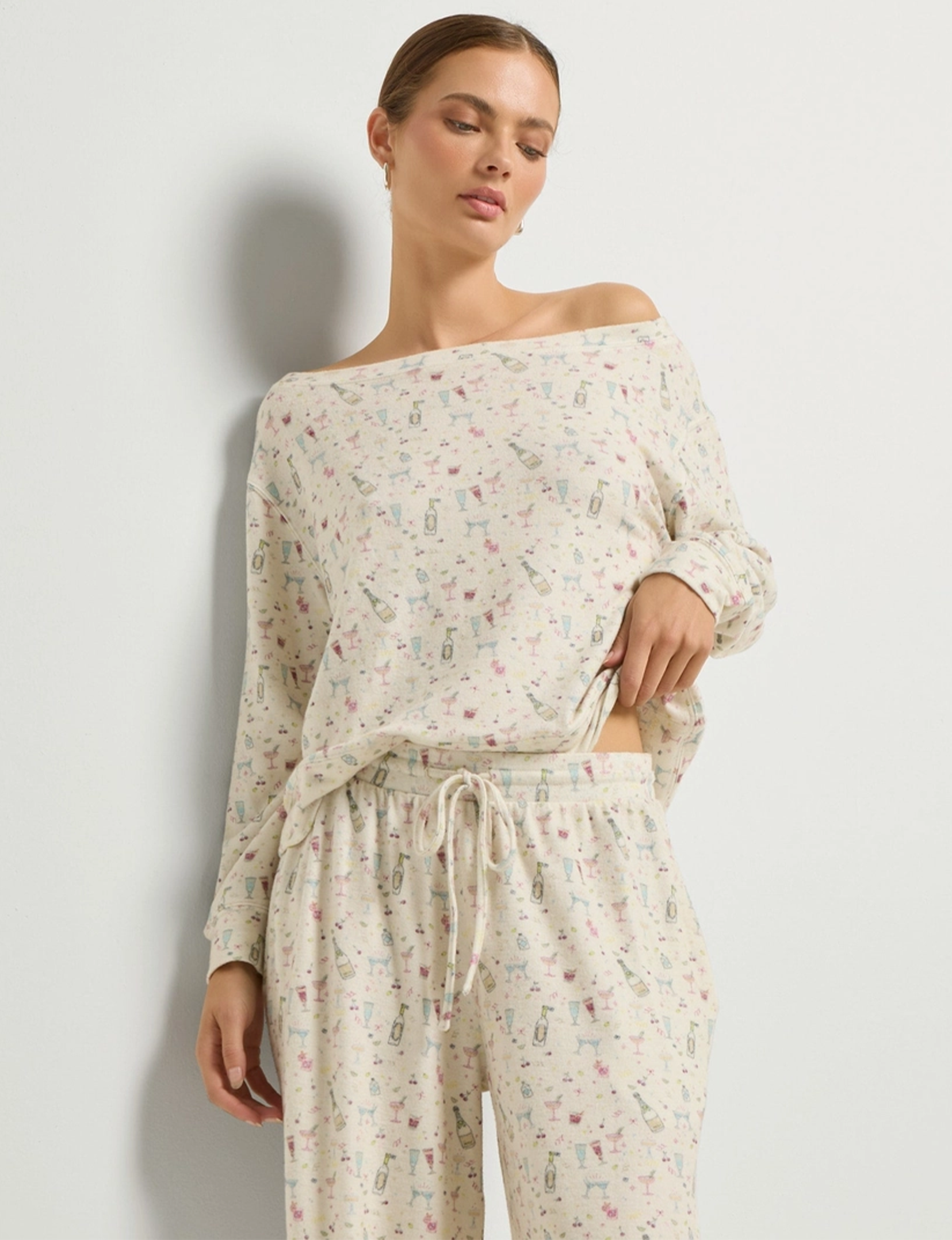 Bright Spirits Sleep Set, Cream