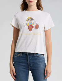 Classic Pinnocchio Tee, Vintage White