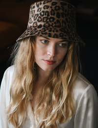 Tenley Bucket Hat, Leopard