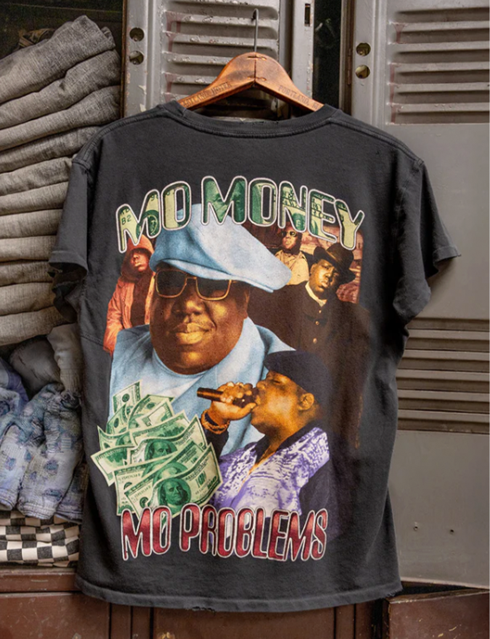 Notorious BIG Life After Death Tee, Coal