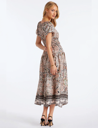 Rosewood Tiered Dress, Chelsea Print