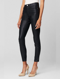 Vegan Leather Bond Pant, Boom Bap Black