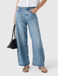 Low Curve Crop Jean, Reset