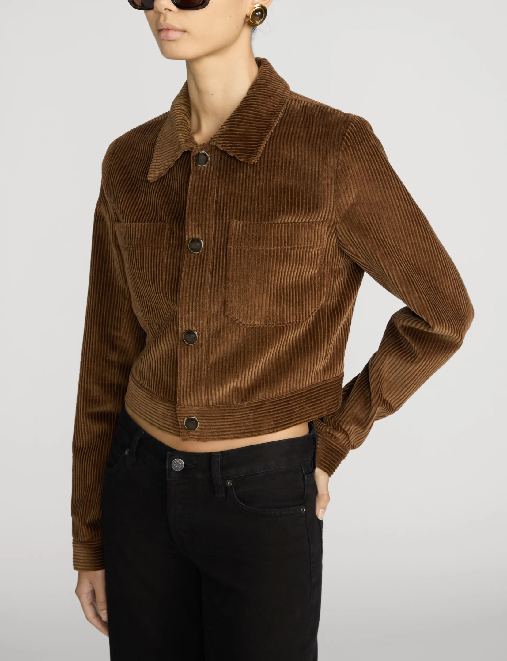 Small Corduroy Jacket, Hazelnut