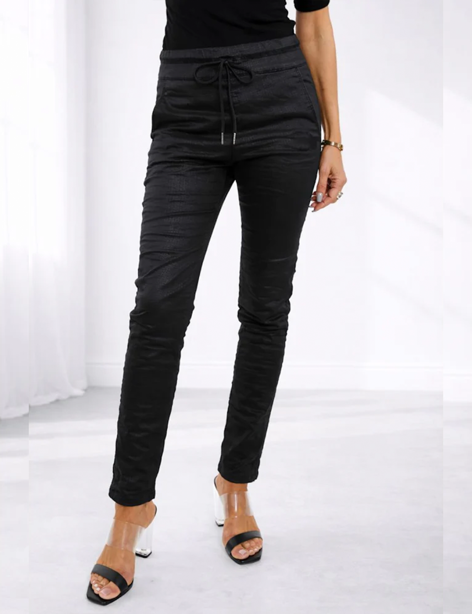 Shely String Pant, Black Original