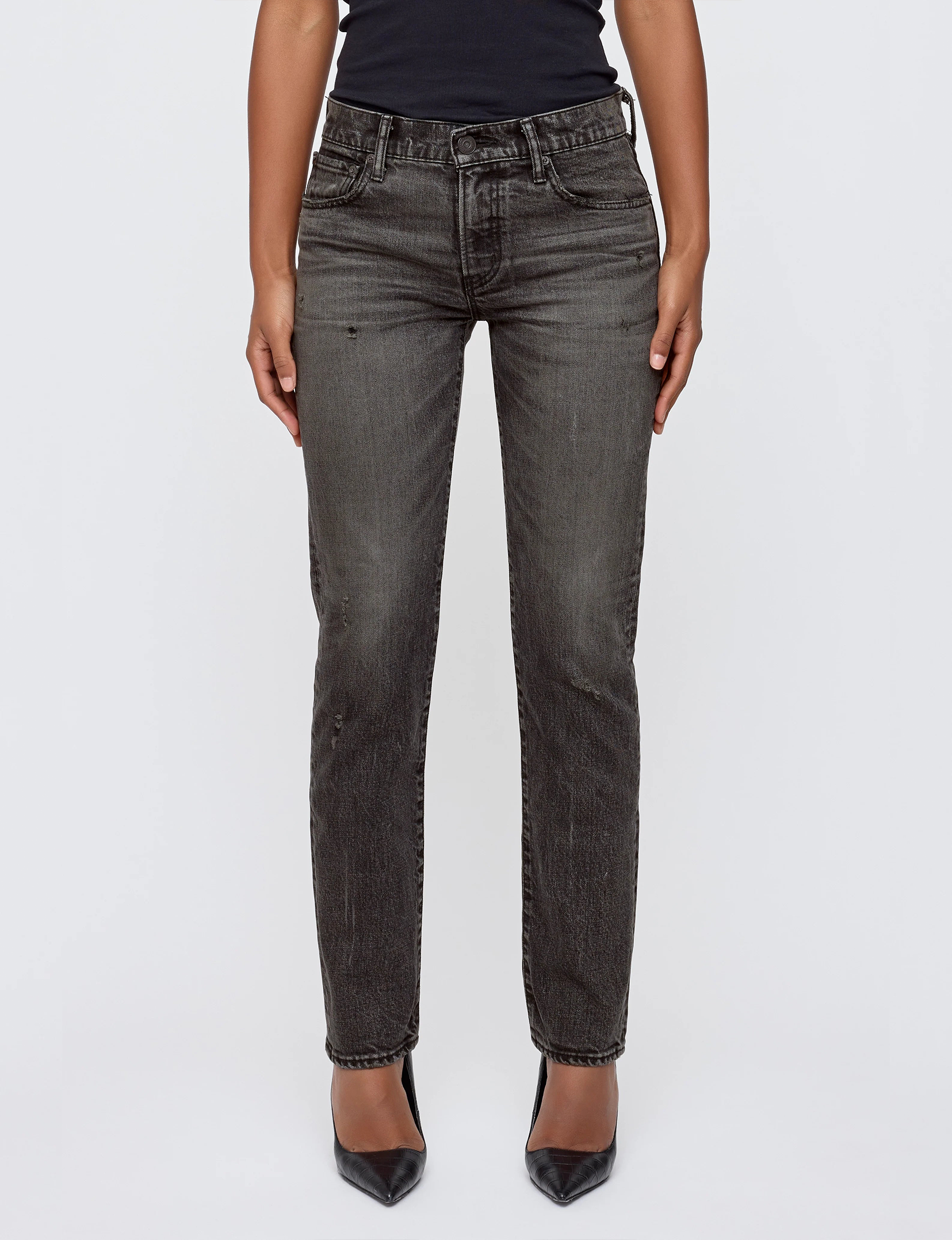 Bellview Slim Straight, Black