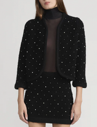 Embellished Jacket, Black