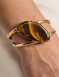 Desert Tide Cuff, Tiger's Eye