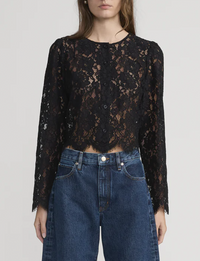 The Lace Blouse, Black