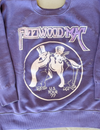Fleetwood Mac U.S. Tour '77 Shrunken Crew Fleece, Plum