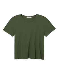 Harley Boxy Crew Tee, Fern Green